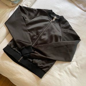 Mural black bomber bought at Nordstrom